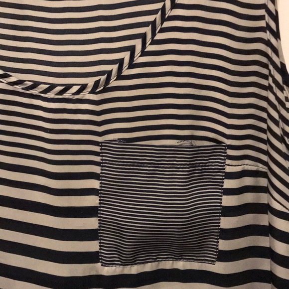Romy Blue and white striped tank top - Picture 2 of 5